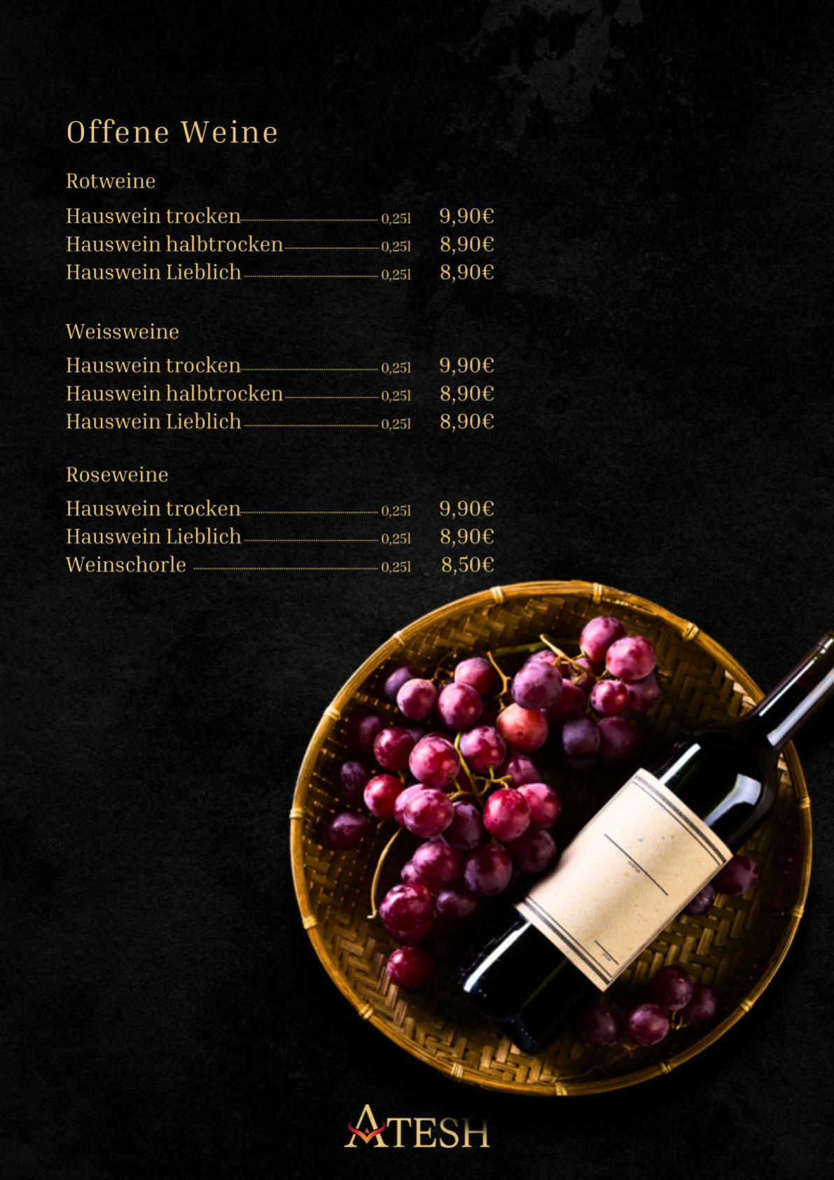 Speisekarte Seite 11